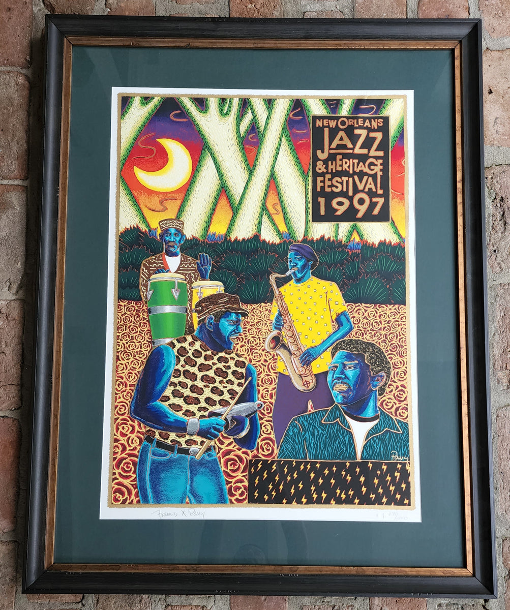 1997 new orleans jazz fest poster