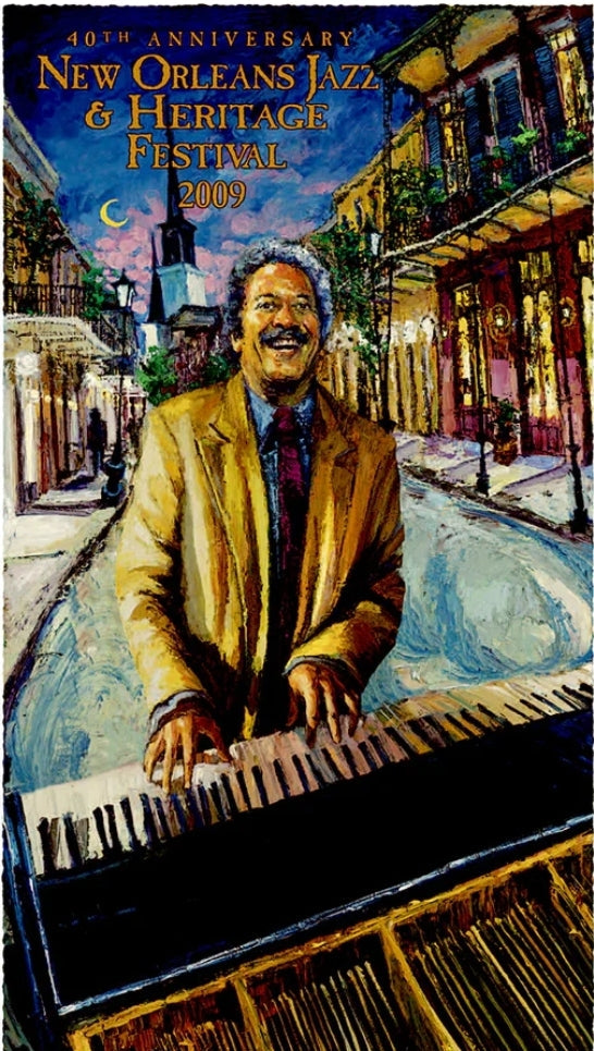 2009 New Orleans Jazz Fest Poster - Signed