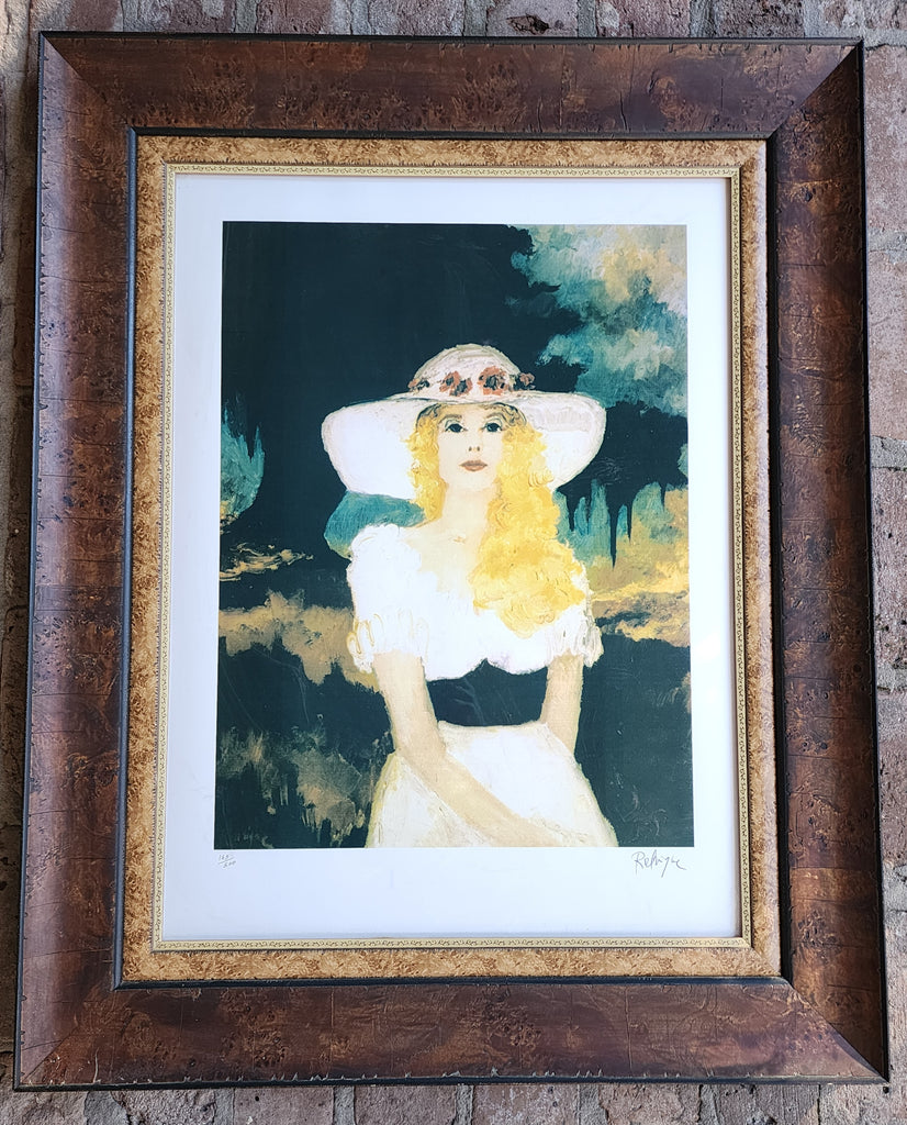 "Jolie Blonde" Print by George Rodrigue - Signed