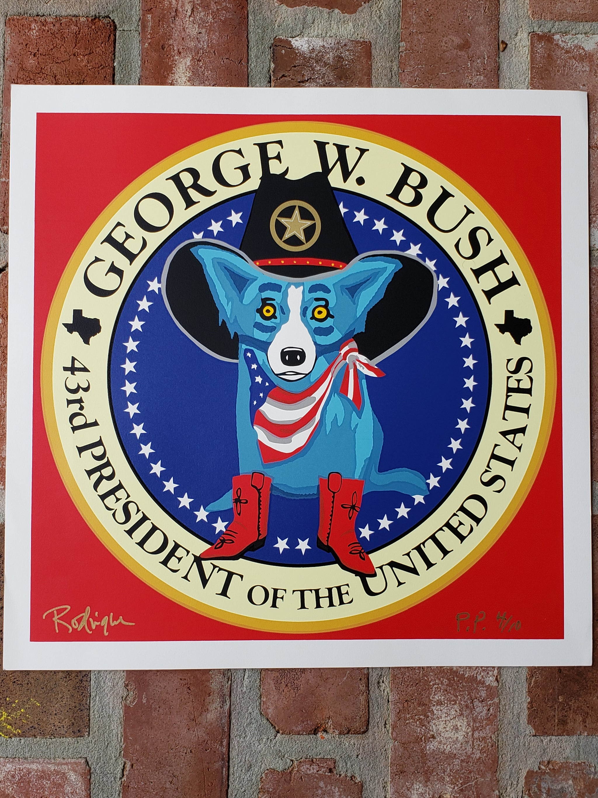 "43rd President of the United States (George W. Bush): Red" George Rod