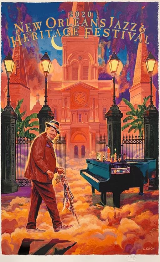 2020 New Orleans Jazz Fest Poster - Numbered