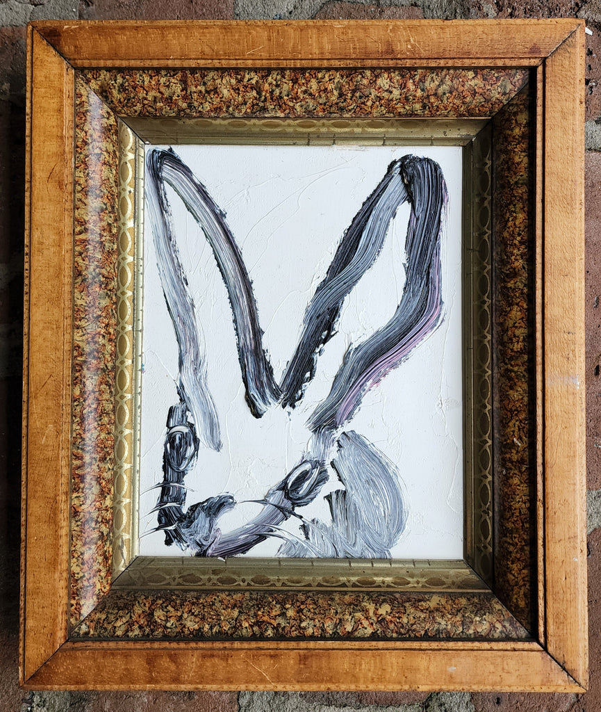 Hunt Slonem Original Bunny Painting