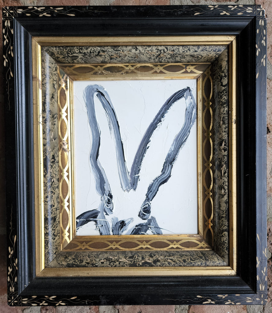 Hunt Slonem Original Bunny Painting