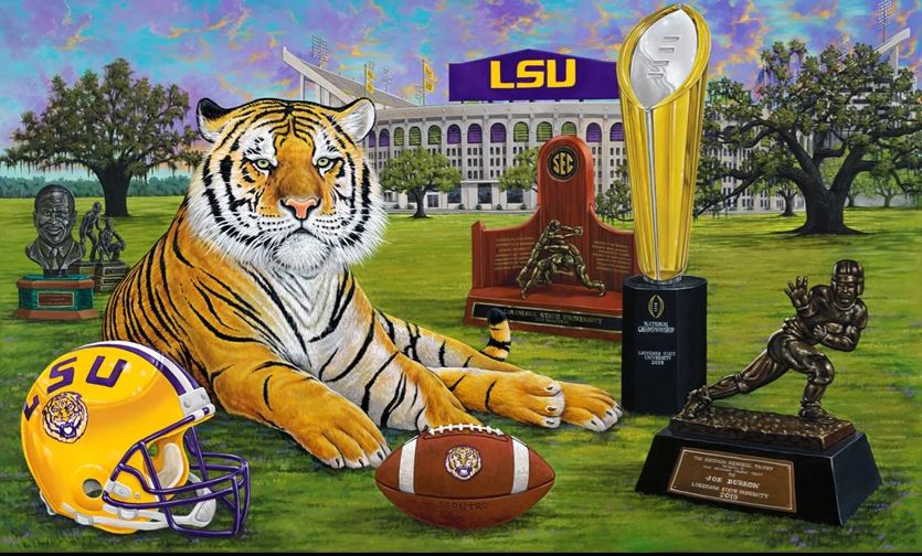 LSU TIGER offers PAINTING