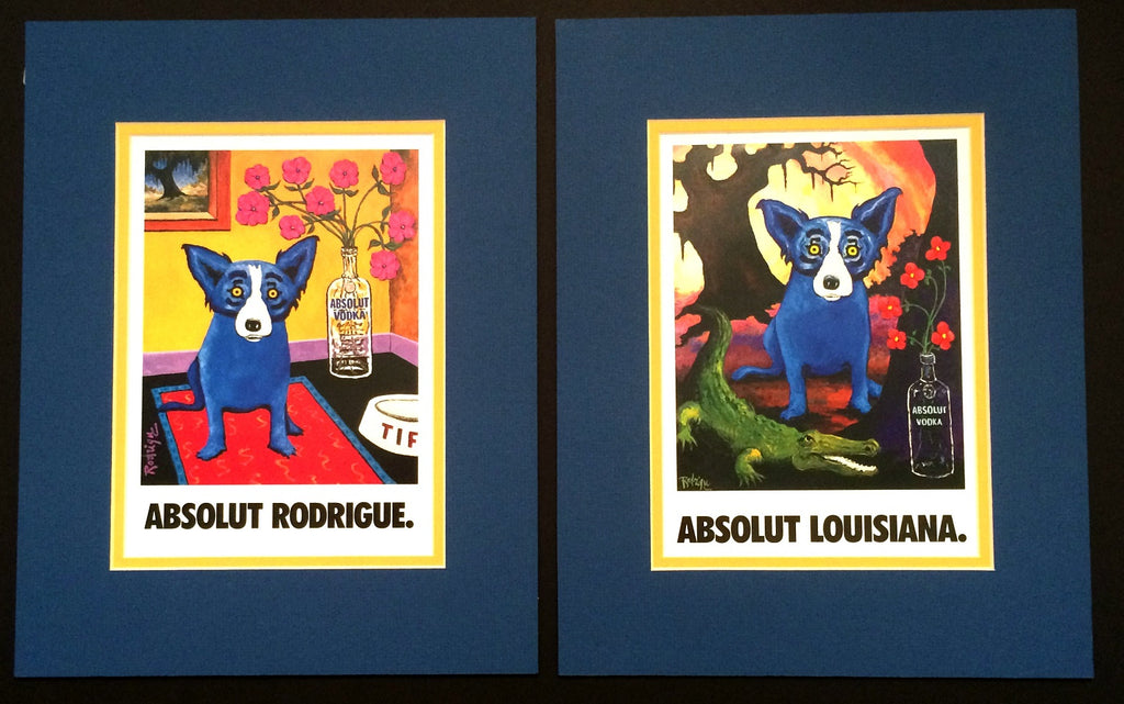 Absolut Blue Dog Package - Blue