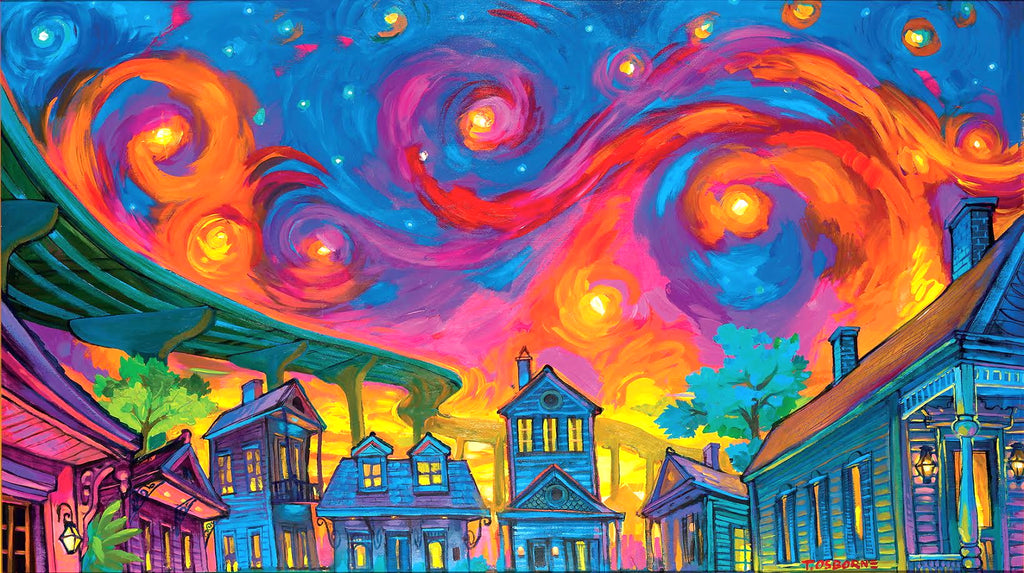 "Starry Nola" New Orleans Art by Terrance Osborne